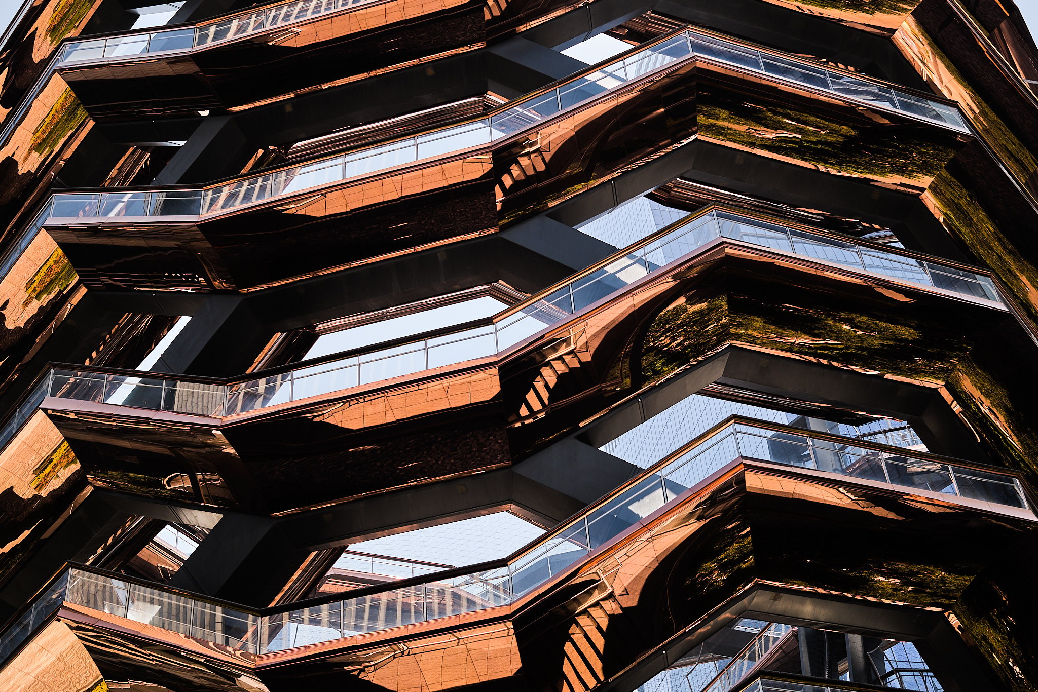 The Vessel en Hudson Yards.