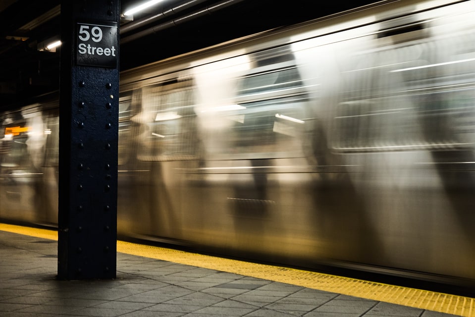 El metro de Nueva York, ese sistema circulatorio de la ciudad.
