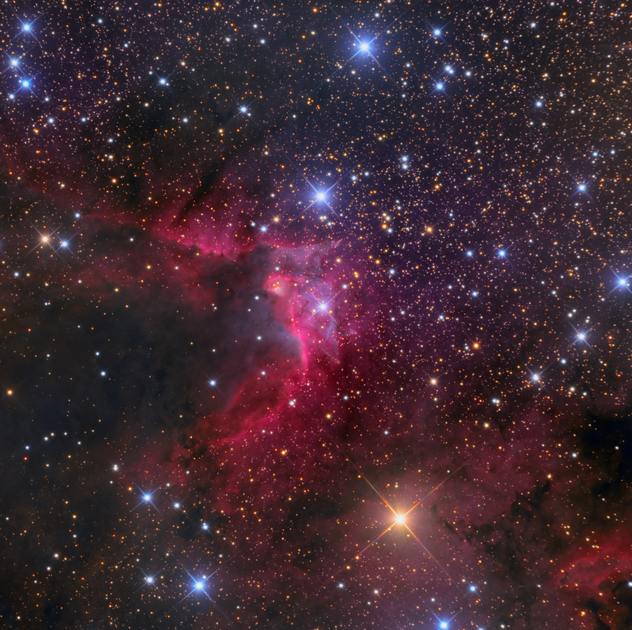 Sh2-155: The Cave Nebula - img.pro